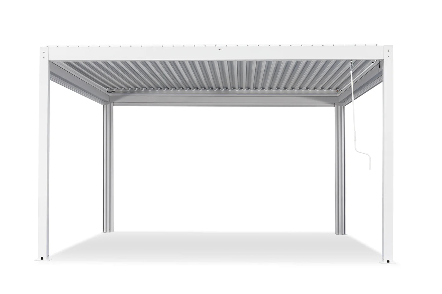 Pergola Sky Lite inkl LEDs - 4 x 3 Meter Anthrazit - Vollaluminium