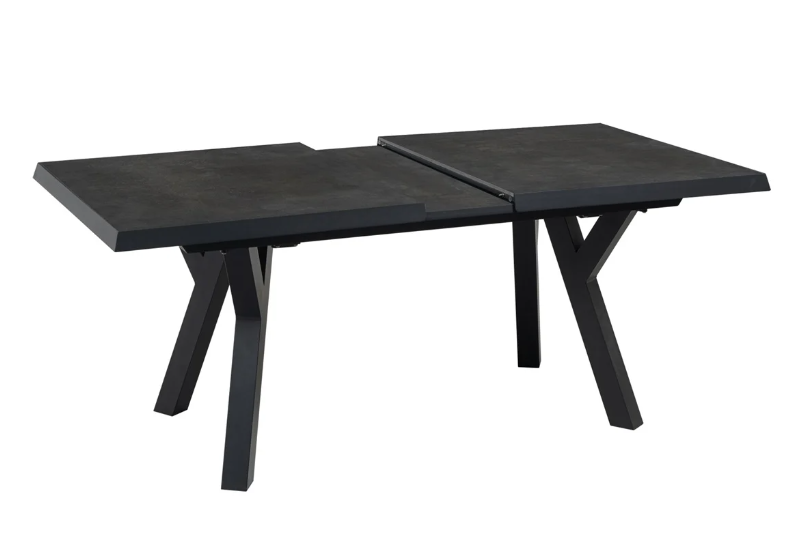 Negro Tisch 163/203x93 cm