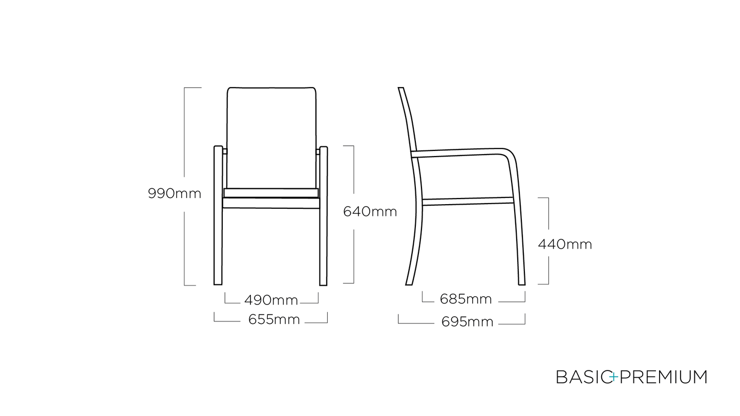 BASIC + PREMIUM Stapelsessel - Kettler