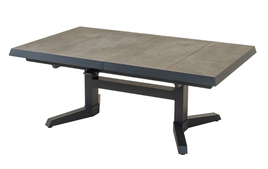 Ausziehtisch verstellbar Murcia Negro