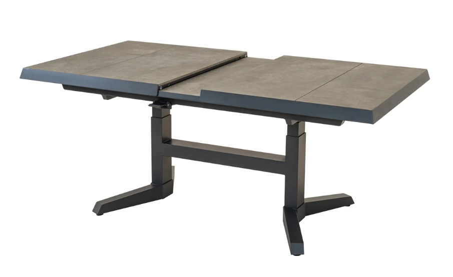 Ausziehtisch verstellbar Murcia Negro