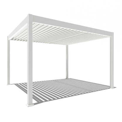 Elegance - Vollaluminium 3,6 x 4 Meter Weiß