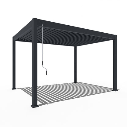 Elegance - Vollaluminium 4 x 3 Meter Anthrazit