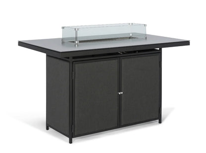 Feuer Bartisch Set 8 Sitzer