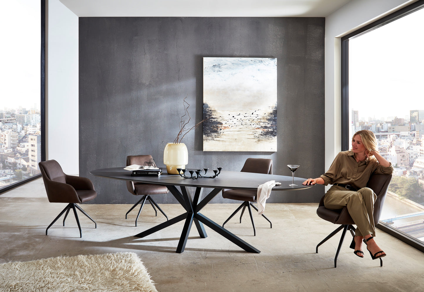 Essgruppe Milano rund