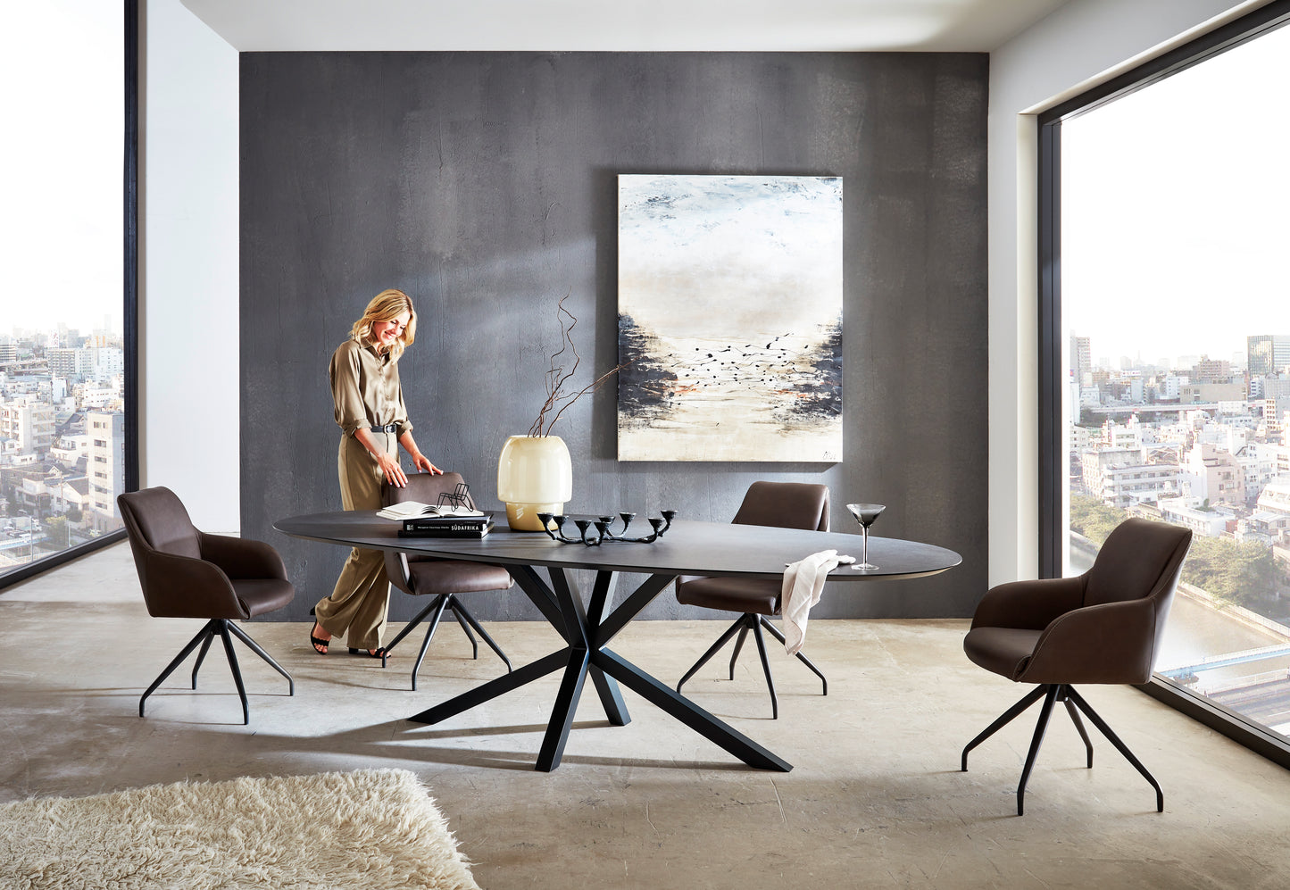 Essgruppe Milano rund