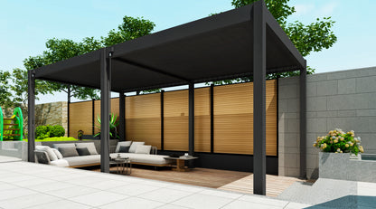 Elegance - Vollaluminium 6 x 3 Meter Anthrazit