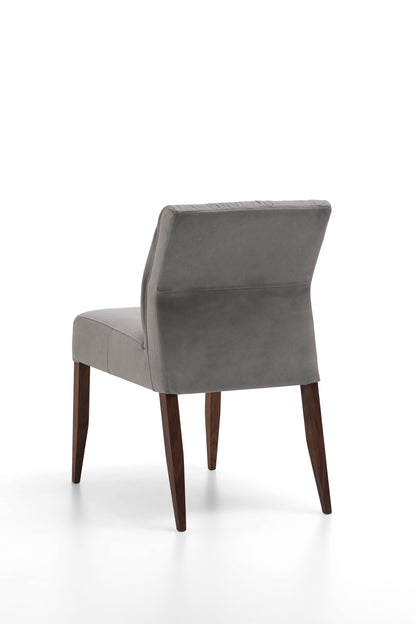 Side Stuhl Rauten Optik / Gestell Kufe oder Holz
