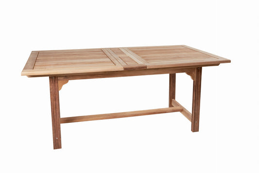 Tisch Riva Teak rechteckig 180/230/280x100x75cm