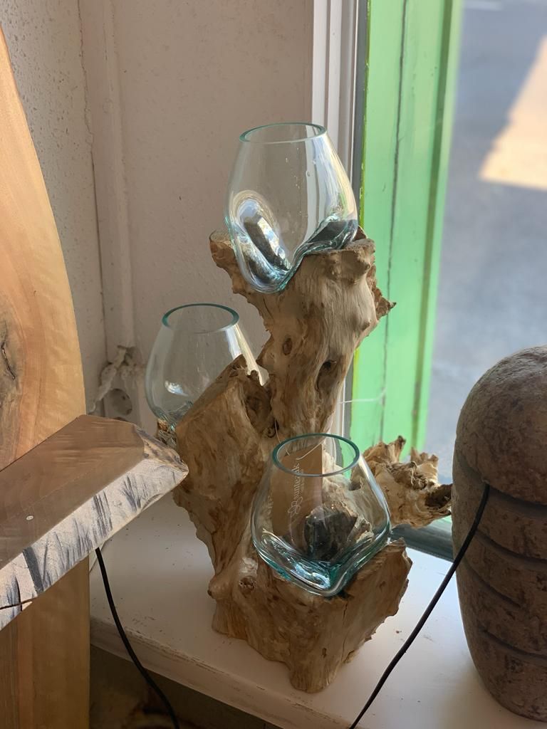 Dreier Vase Ständer klein