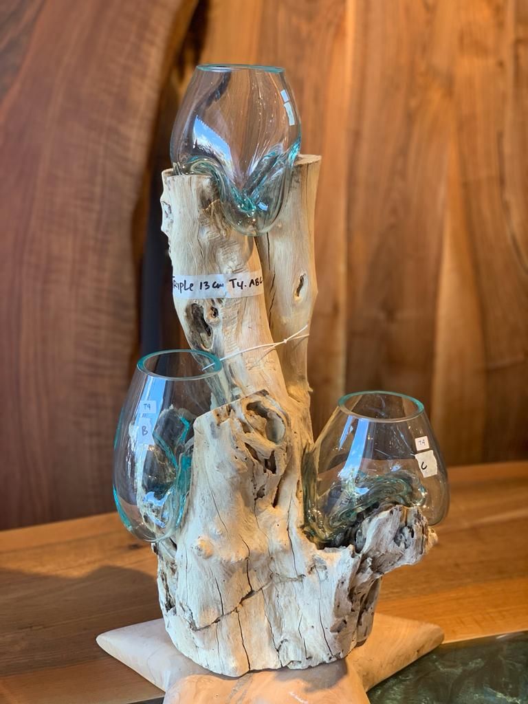 Dreier Vase Ständer klein