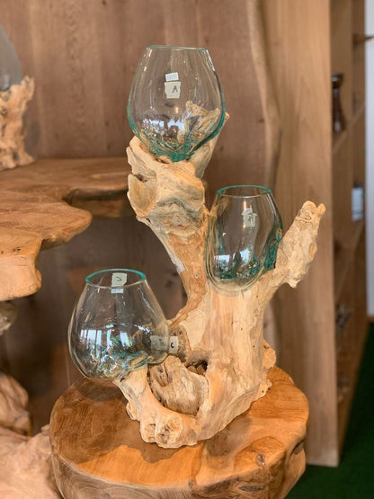 Dreier Vase Ständer klein