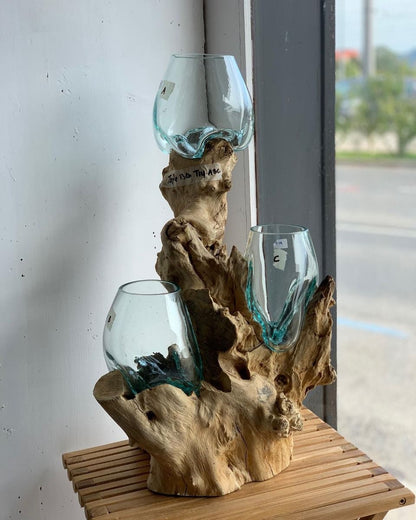 Dreier Vase Ständer klein