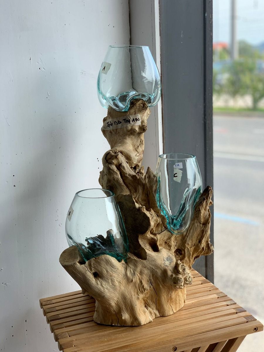 Dreier Vase Ständer klein