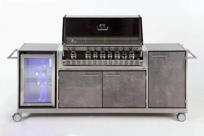 GAS-GRILLWAGEN PRO HPL-FRONT(Front HPL / Exkl. Grillgerät)