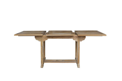 Ausziehtisch Rechteckig, Massive Teak Tisch, Gartentisch
