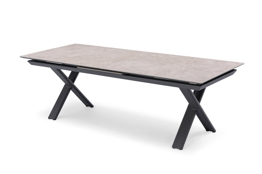 Flyingtable Ausziehbar Smokey grey
