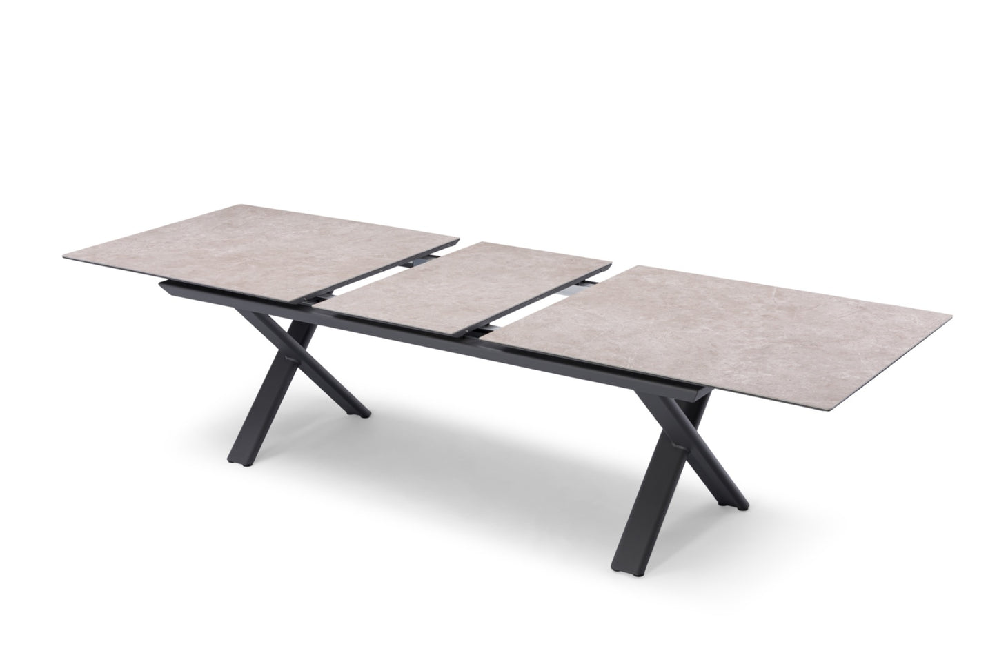 Flyingtable Ausziehbar Smokey grey