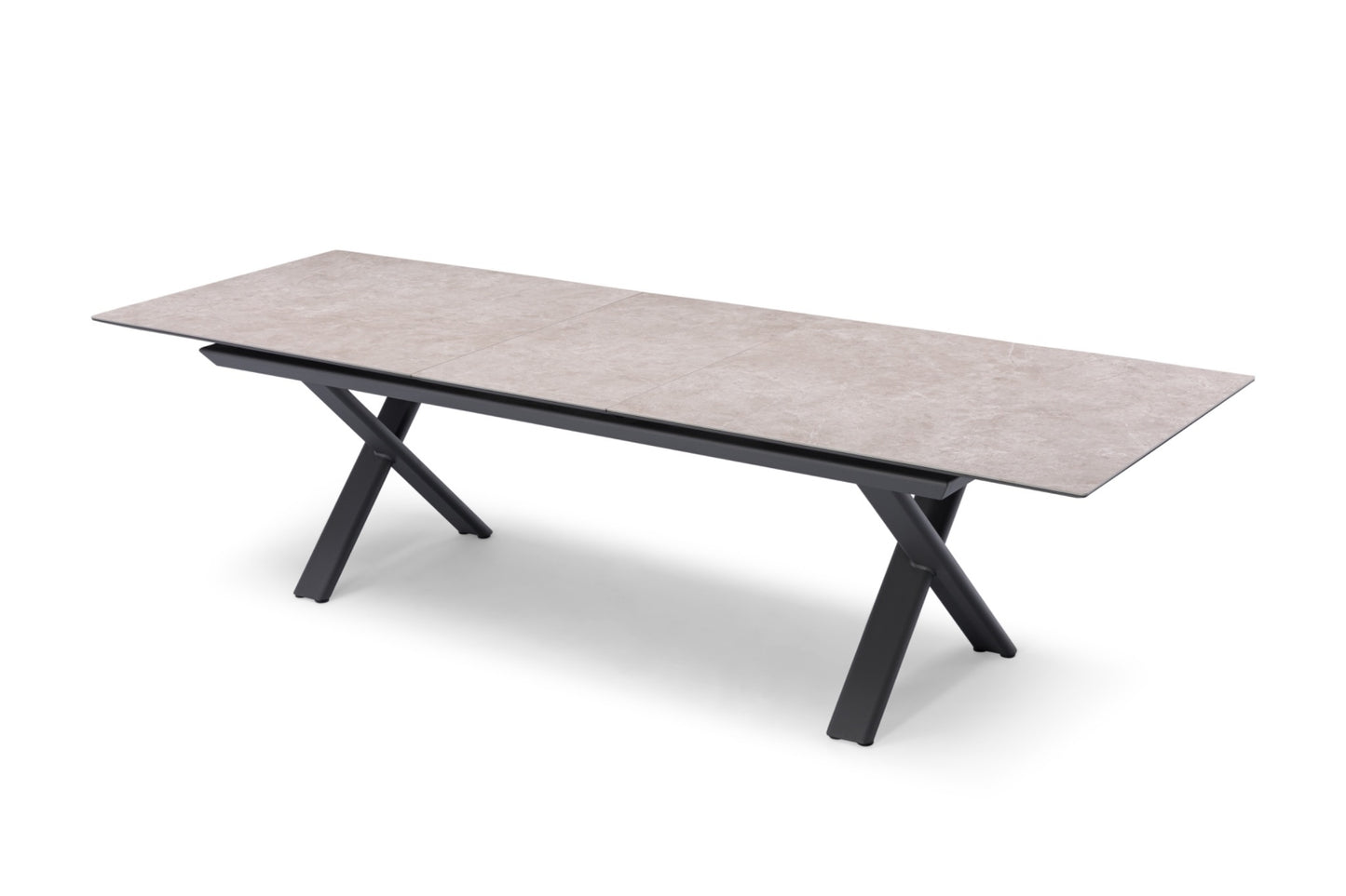 Flyingtable Ausziehbar Smokey grey