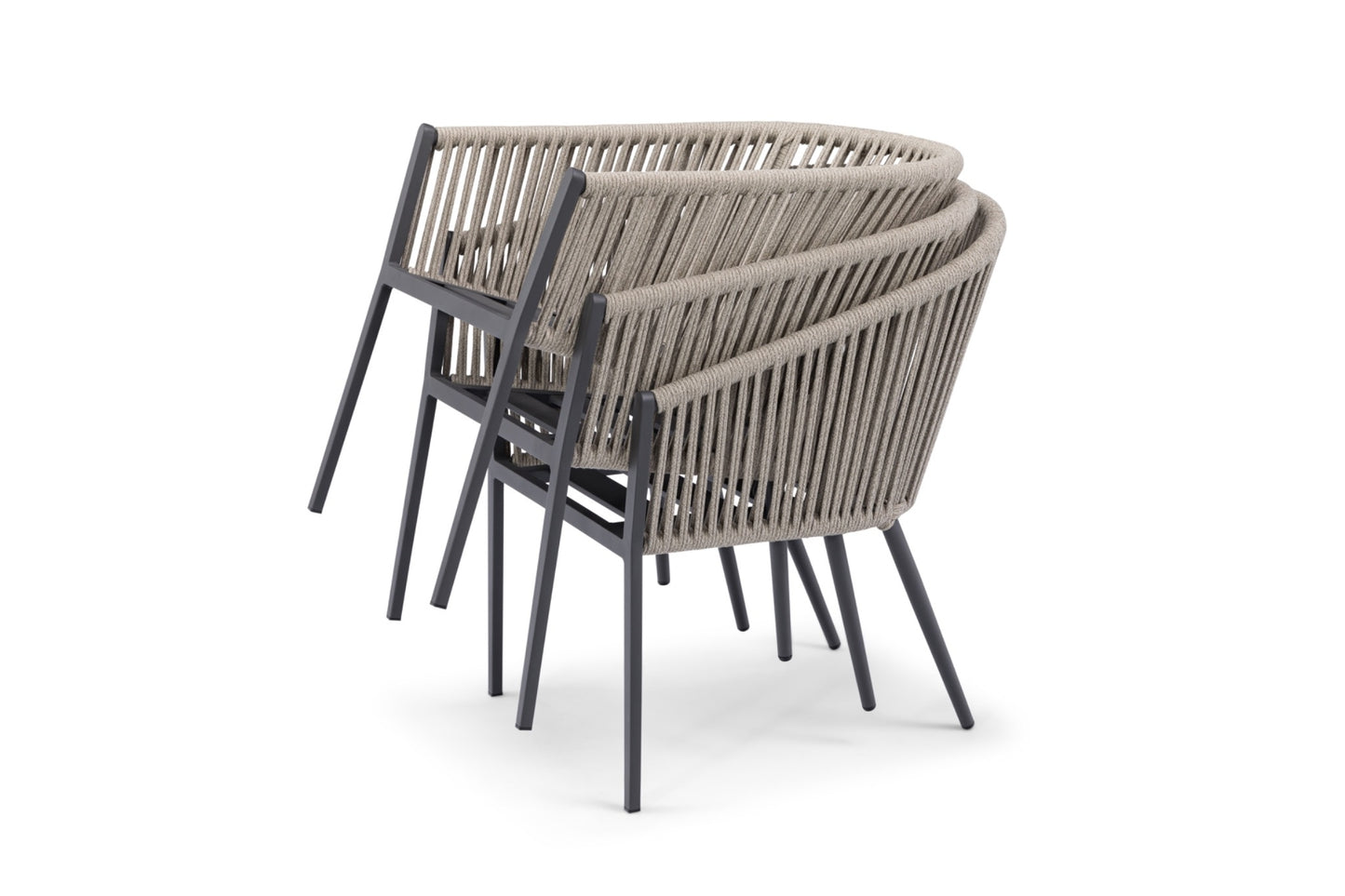 Luvia Stapelstuhl normal rope Sand