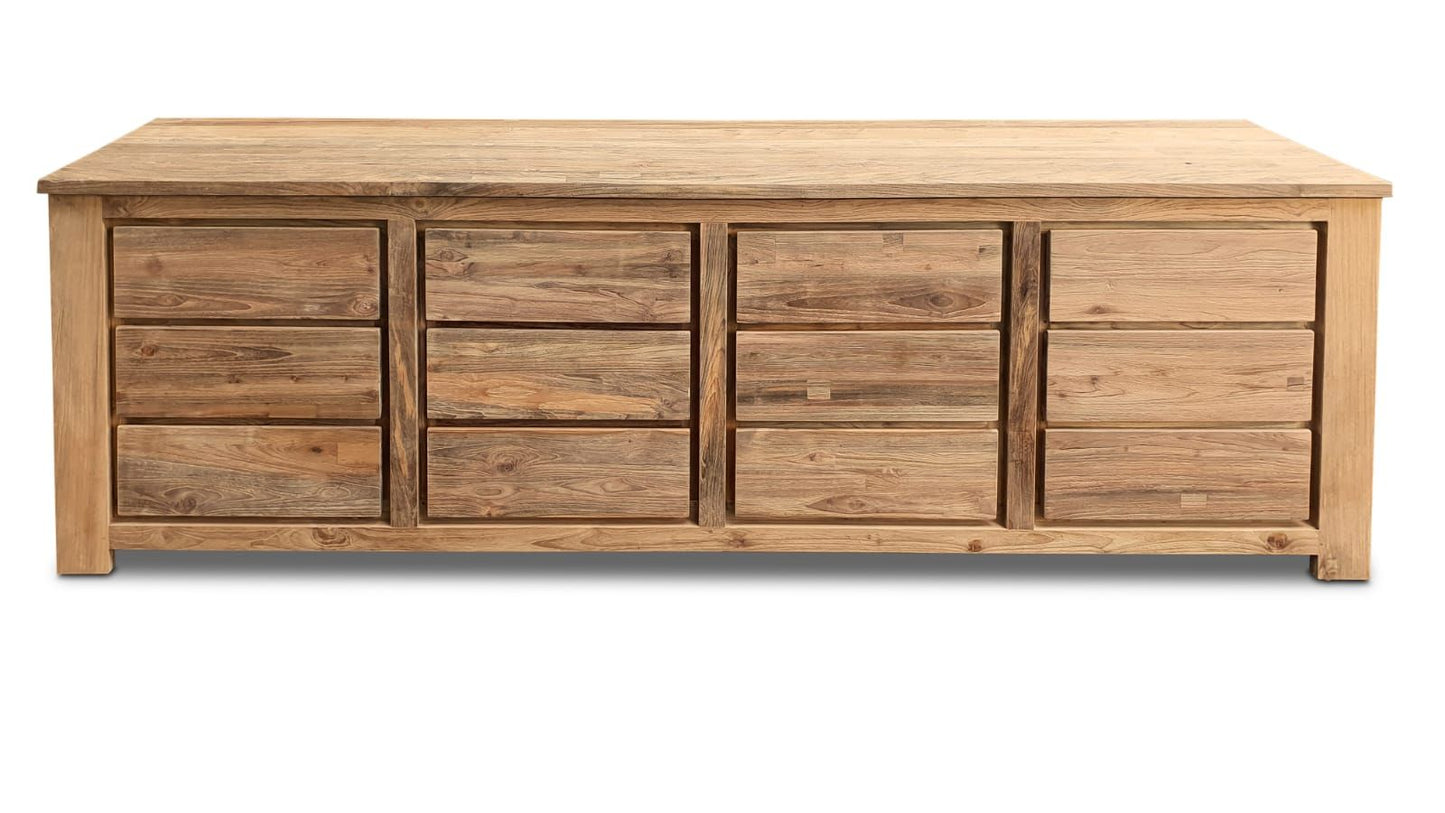 Schubladen 250 cm
