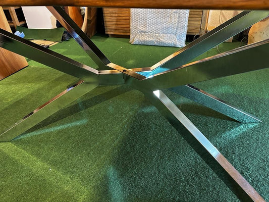 Spider Tischgestell-Chrom