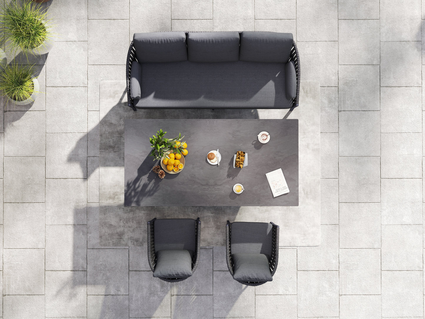 Luvia Essgruppe / dickes rope Medium