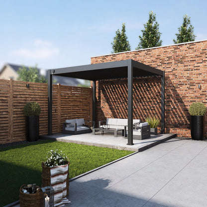 Duo Frame 3 x 3,6 Meter Anthrazit
