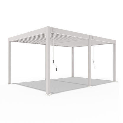 Elegance - Vollaluminium 5,3 x 3,6 Meter Weiß