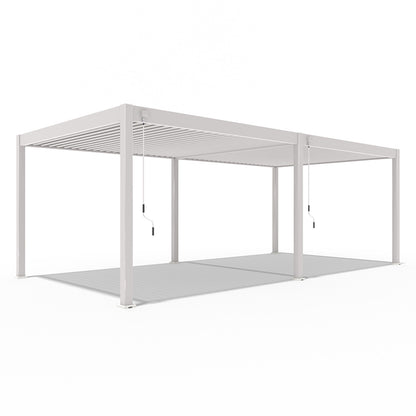 Elegance - Vollaluminium 7,2 x 3,6 Meter Weiß